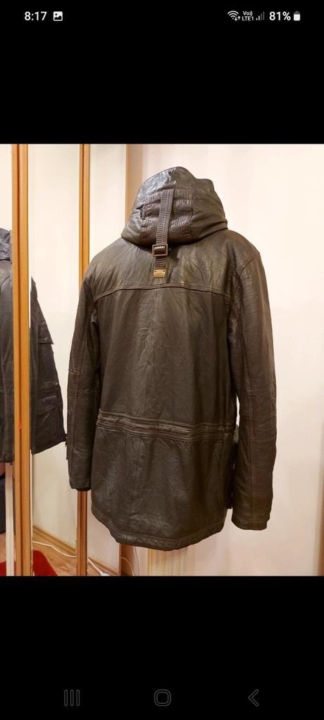 Bunda kožená napapijri., napapijri,s