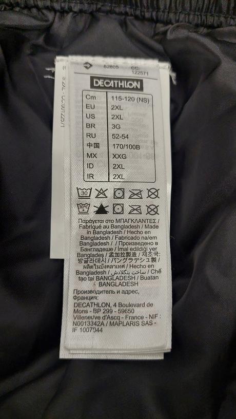 Zimné šuštiakové nohavice, wedze,xxl