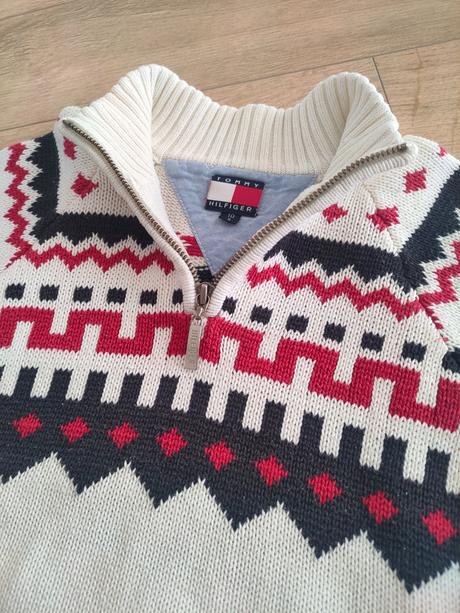 Chlapčenský sveter tommy hilfiger,  veľ. 140/s, tommy hilfiger,140