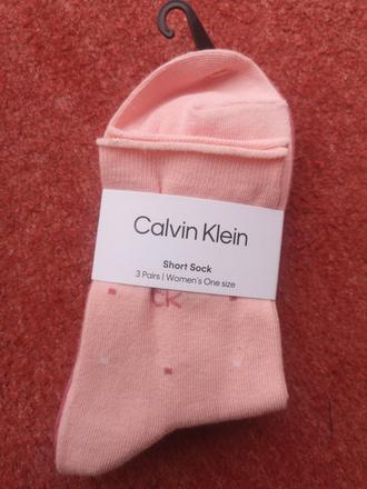 Calvin klein dámske ponožky 3 páry veľkosť 37-41, calvin klein,37 / 38 / 39 / 40 / 42