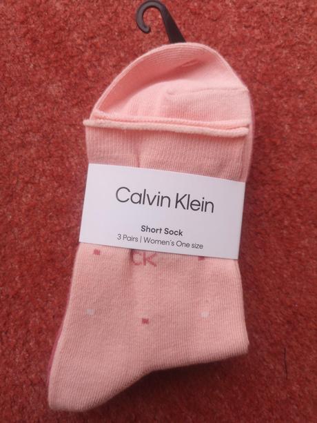 Calvin klein dámske ponožky 3 páry veľkosť 37-41, calvin klein,37 / 38 / 39 / 40 / 42