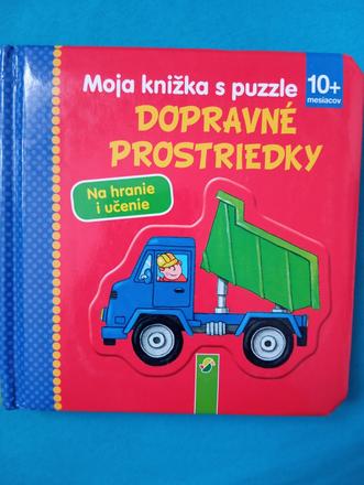 Moja knížka s puzzle - dopravné prostriedky ô,