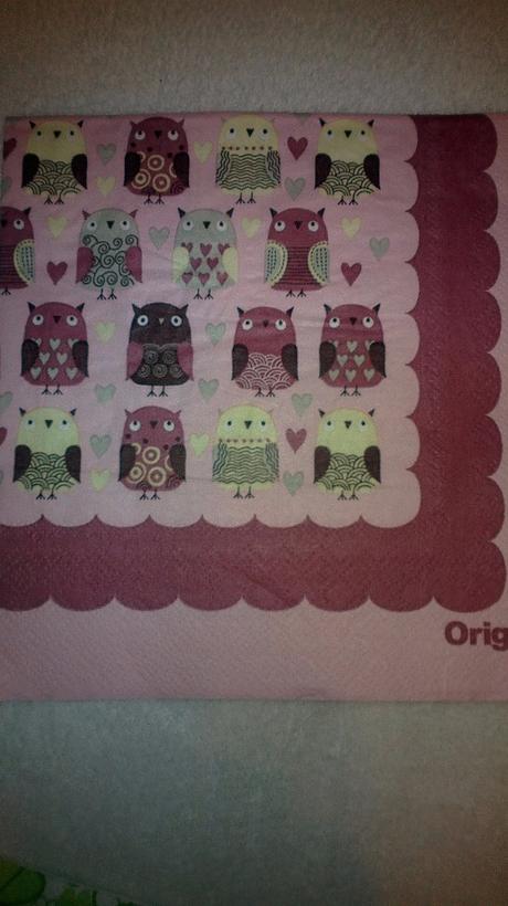 Servitky-zvieratka, sovičky a vtaky, 