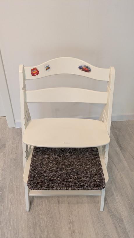 Hauck alpha+ white drevená stolička na kŕmenie, hauck