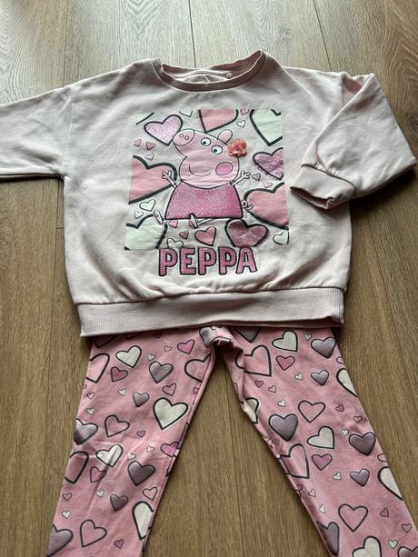 Súprava - mikina a legíny peppa pig, f&f,98