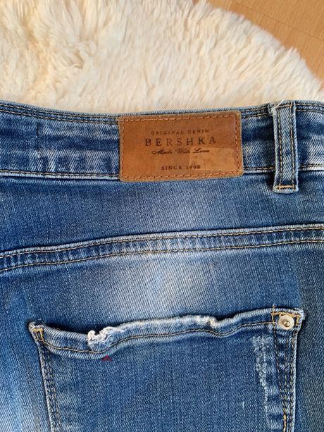 Dámske rifle, bershka,38