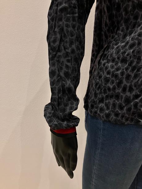 Dámske tričko s leopardím vzorom veľk.38, c&a,m