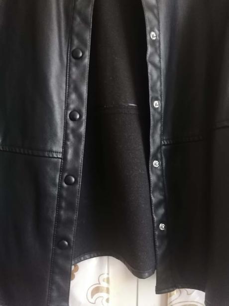 Tenká koženka s madeirou, vero moda,l