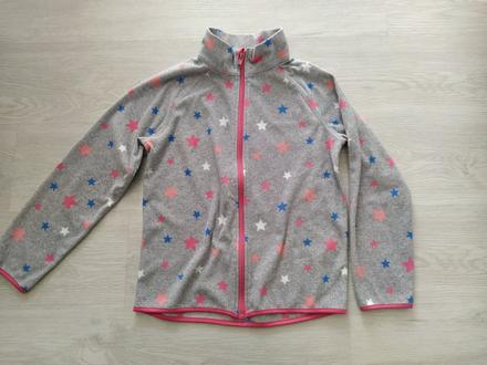 Sivá mikina veľ.134-140, h&m,134