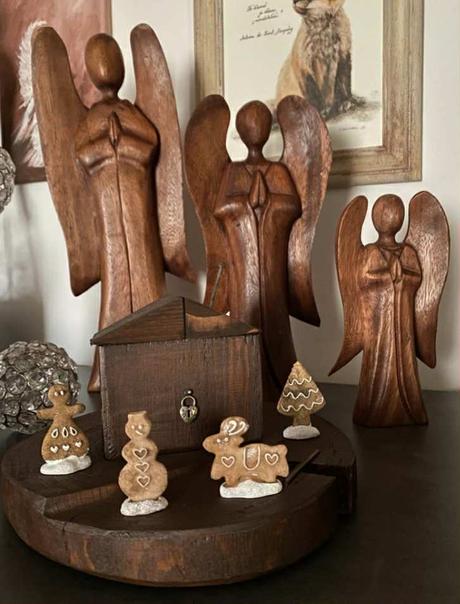 Mini pidi perníkové ozdoby ( sada 4 ks ), 