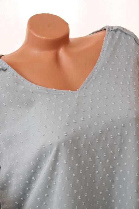 Bledo modrá blúzka, l, l