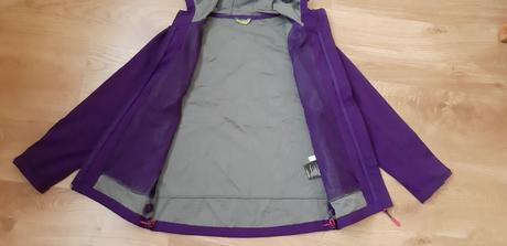 Fialová softshellová vetrovka 140/146, lewro,140