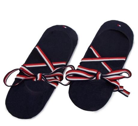 Ponožky do balerin 35-38, tommy hilfiger,35 / 36 / 37 / 38