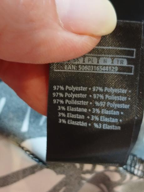 Dámske šaty kvetované čierno biele f&f (34), f&f,xs