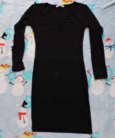 Nenosené dámske elastické šaty, s