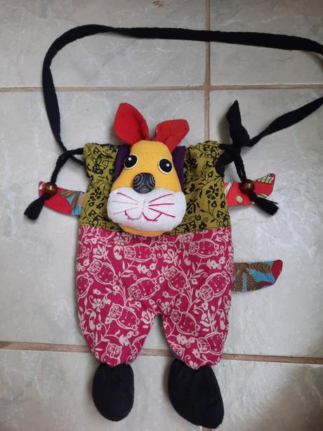 Veselá handmade taštička pre najmenších,