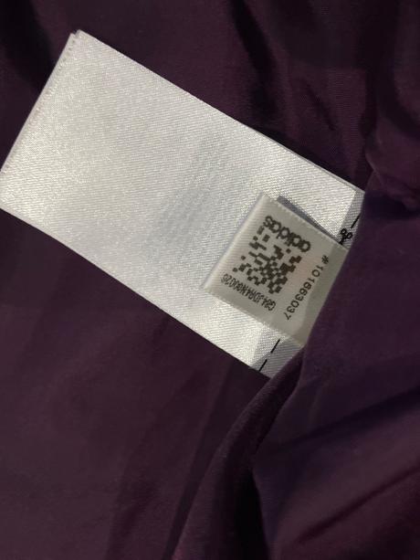 Dámska šušťáková vetrovka fialová adidas (34), adidas,xs