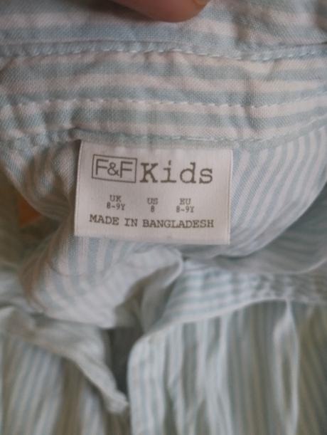 Jemné prúžkované šaty, f&f,122