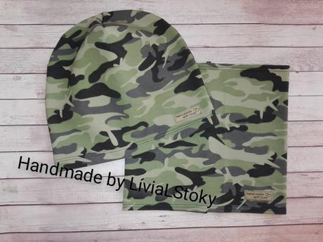 Set čiapka a nakrčník,