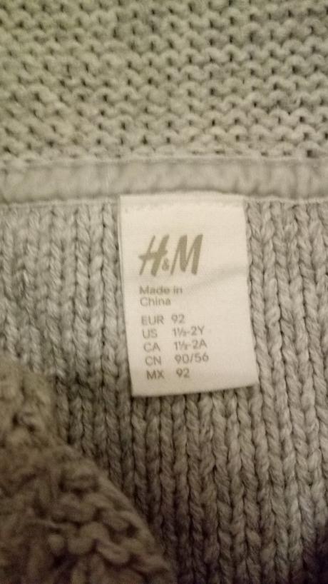 Sveter veľ. 92, h&m,92