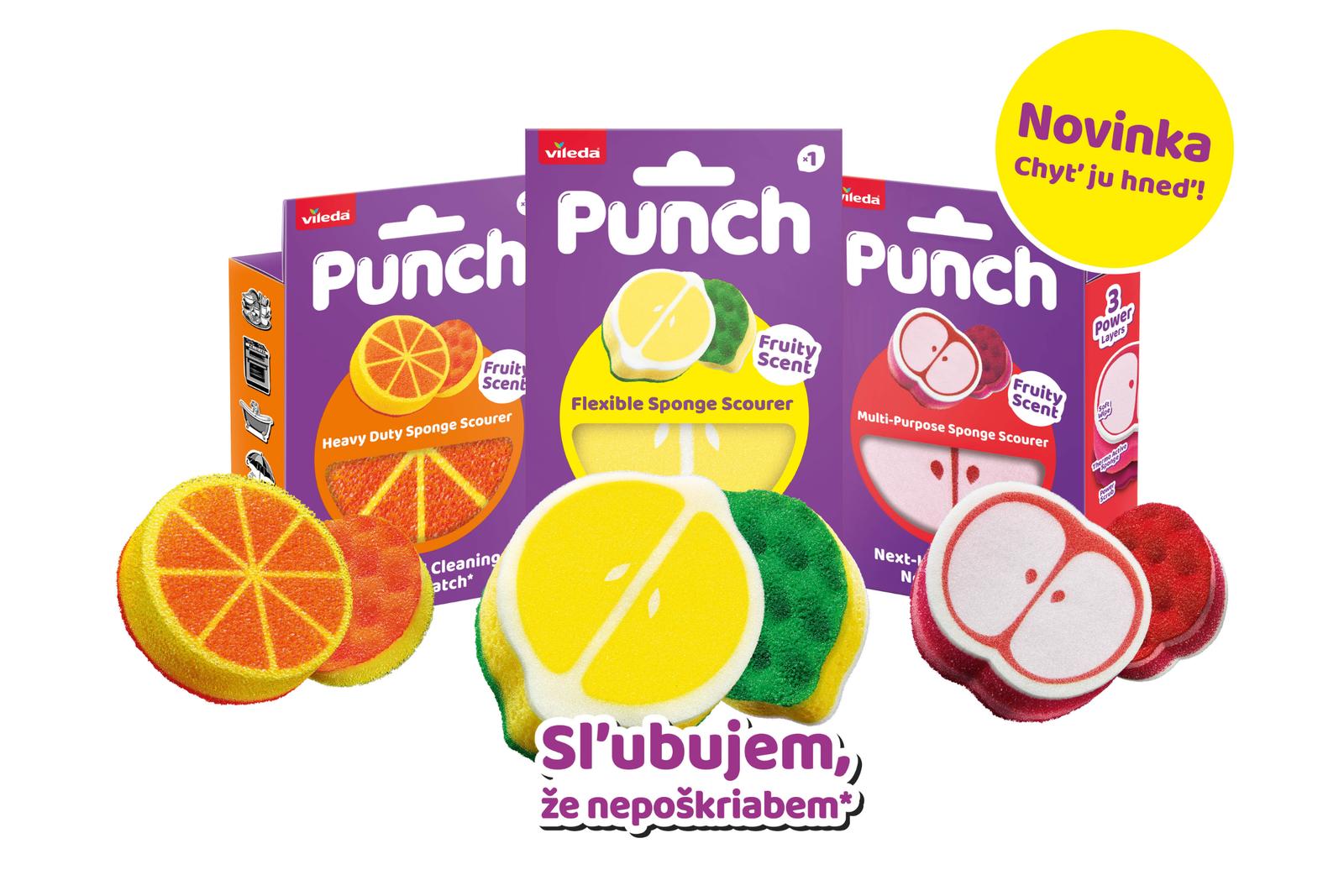 Vileda hubky PUNCH
