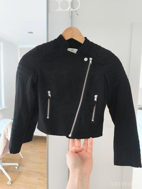 Krátka bundička - h&m, veľ. 140, h&m,140