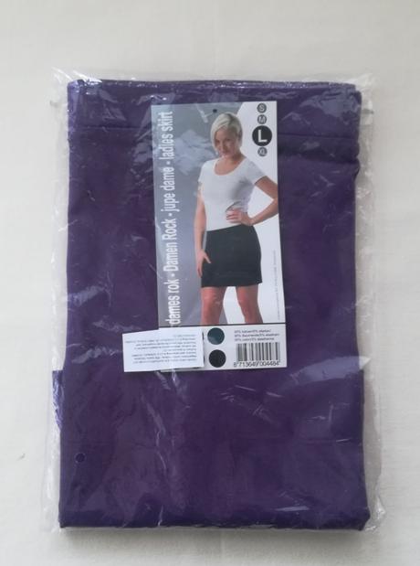 Sukňa, fialová, veľkosť l, l