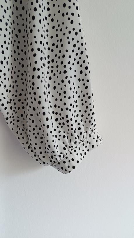 Bodkovaná blúzka, primark,38