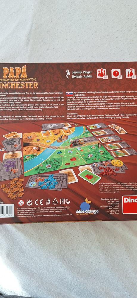 Hra dino papa winchester, 