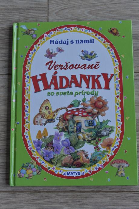 Kniha "veršované hádanky", 