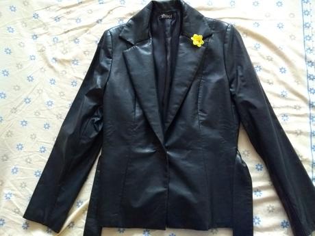 Sako koženkové, takko,40