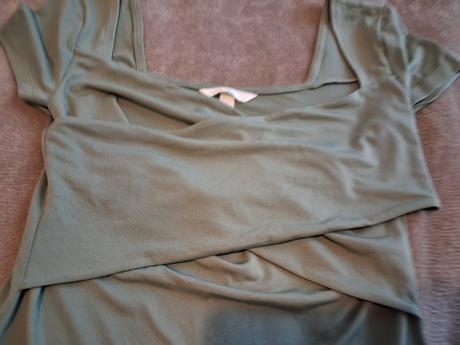 Tričko elegantné na dojčenie, h&m,s