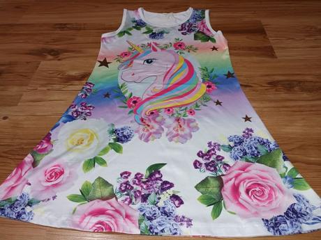 Šatôčky s jednorožcom, veľkosť 140/146 cm, 140