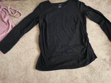 Tehotenské teplaky, puncochy +2 tričká dlhé, 44/46, esmara,xl