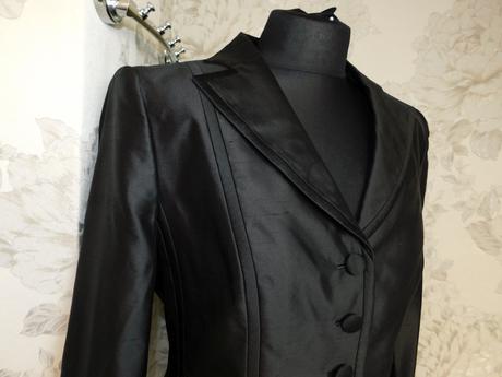 Luxusny hodvabny blejzer/sako, 40