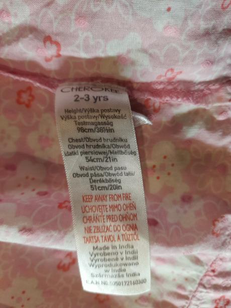 Ľahučké šatočky, cherokee,104