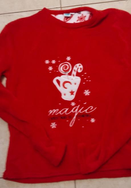 Mikina teplá, ľahká, plyšová, l