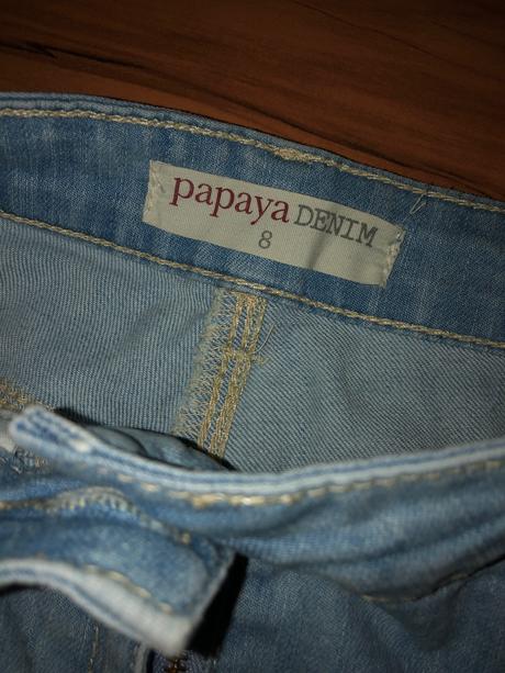 Dámske rifle, papaya,m