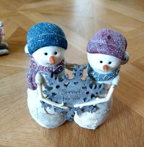 Vianočné zimné dekorácie biele vianoce, 