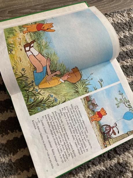 Medvídek pú pinocchio sněhurka walt disney (1991), 