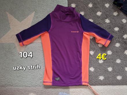 Uv tricko na kupanie 104, decathlon,104