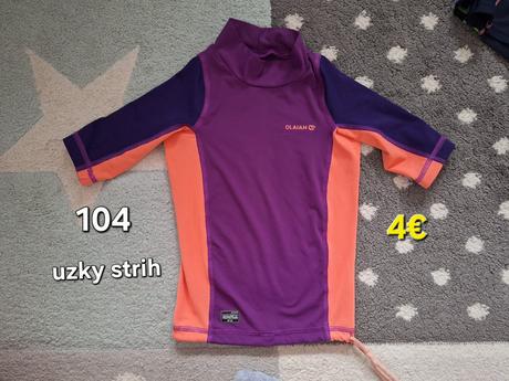 Uv tricko na kupanie 104, decathlon,104