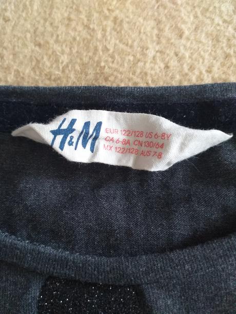 Tričko h&m 122/128, h&m,122