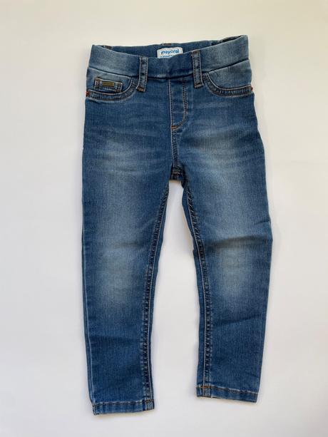 Slim fit elastické rifle, mayoral,92