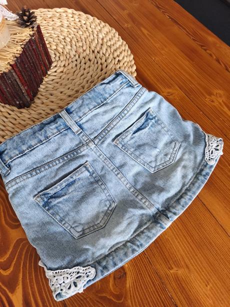 Riflová sukňa ovs 116, ovs,116