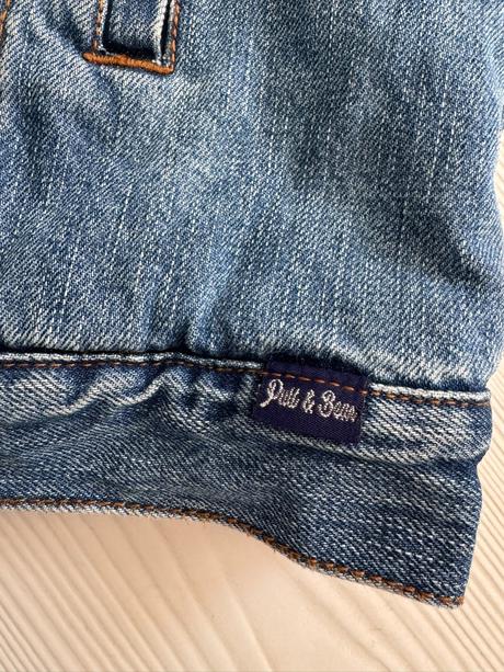 Pull&bear - vyšívaná džínsová bunda, pull&bear,s