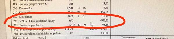 Prečo bolo manželovi stiahnuté 400 € z výplaty?