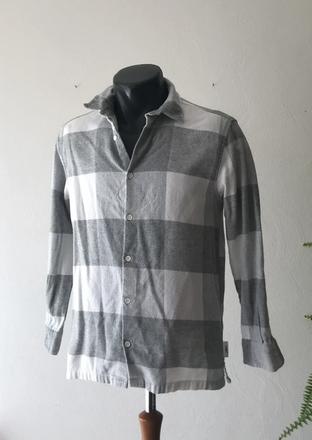 Chlapčenská kockovaná košeľa + bonus, bershka,xs