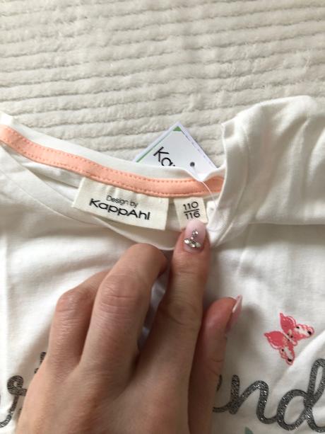 Lahucke letne nohavice a tricko 110/116, kappahl,110