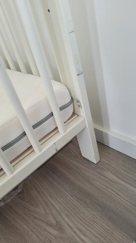 Ikea gulliver detská posteľ biela 60x120 cm, šírka (cm): 60,dĺžka (cm): 120